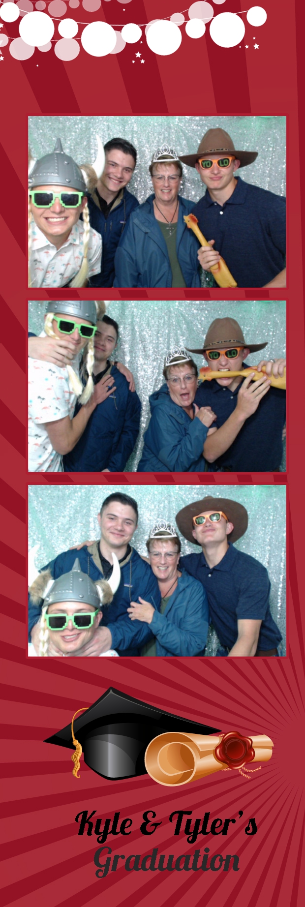 Kyle & Tyler Schaff's Graduation | View more photos from the event at gallery.photoboothbillings.com/u/PhotoBoothBillings/Kyle-Tyler-Schaffs-Graduation